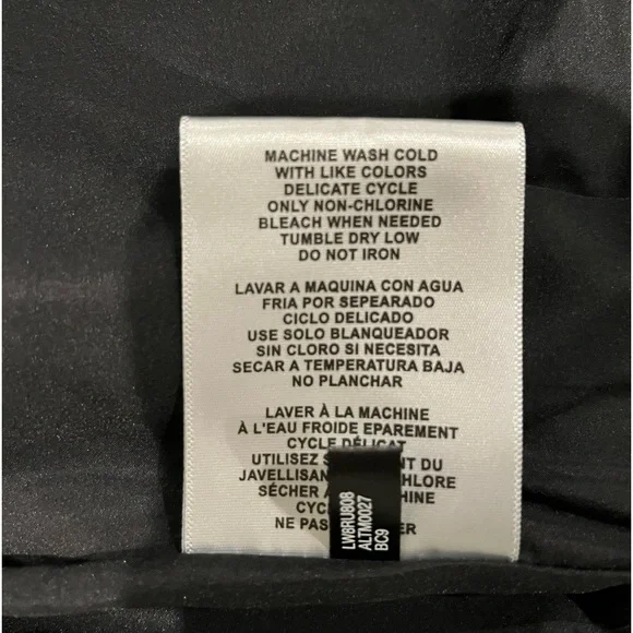 Levi’s black croc faux leather moto jacket - Picture 11 of 15